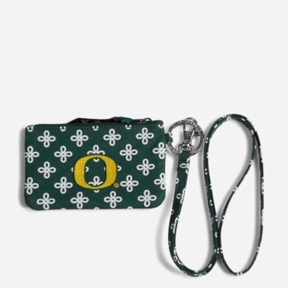 New University of Oregon Vera Bradley ID Lanyard Oregon Ducks NWT